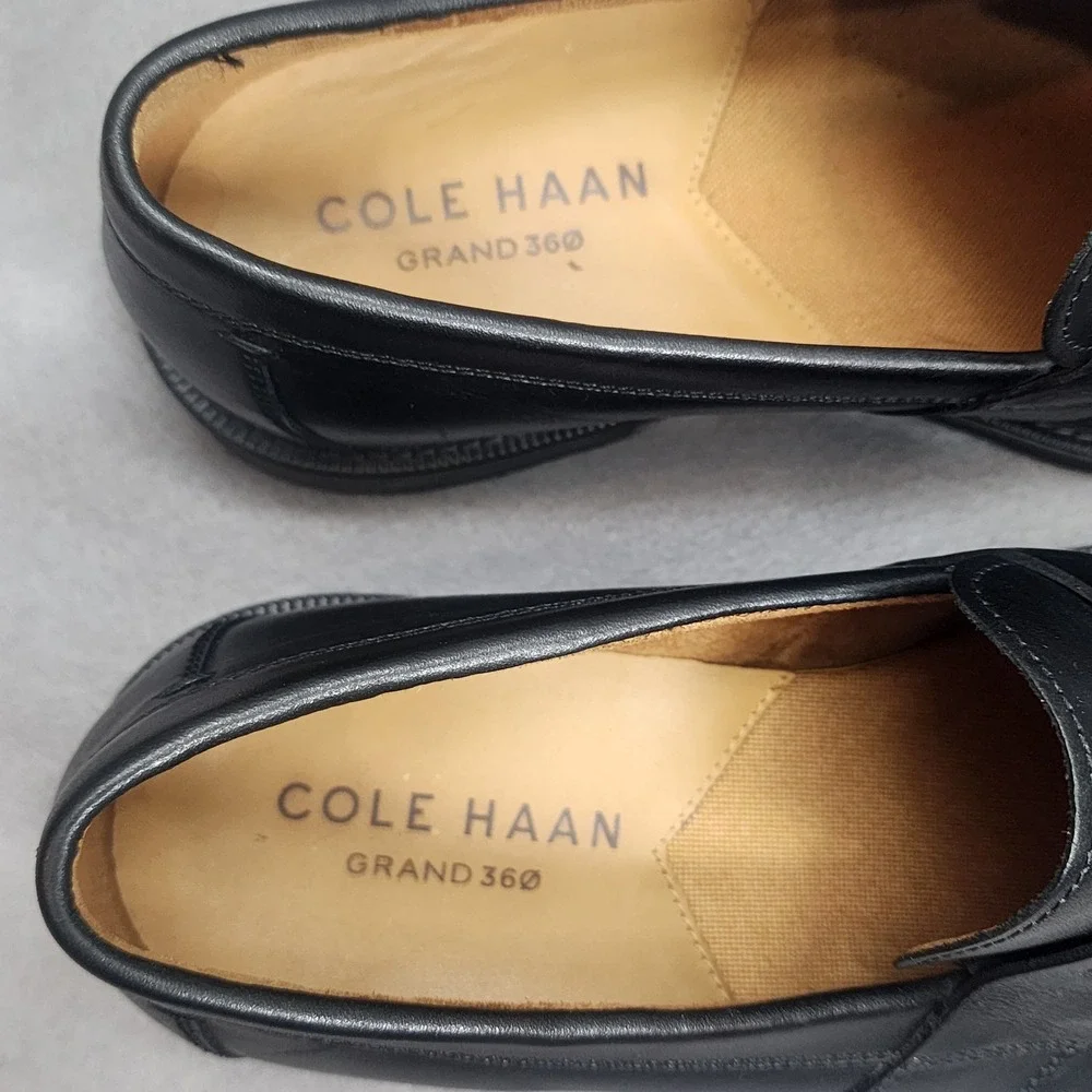 Cole Haan Bedford Penny Loafer Black Leather Mens 7 M